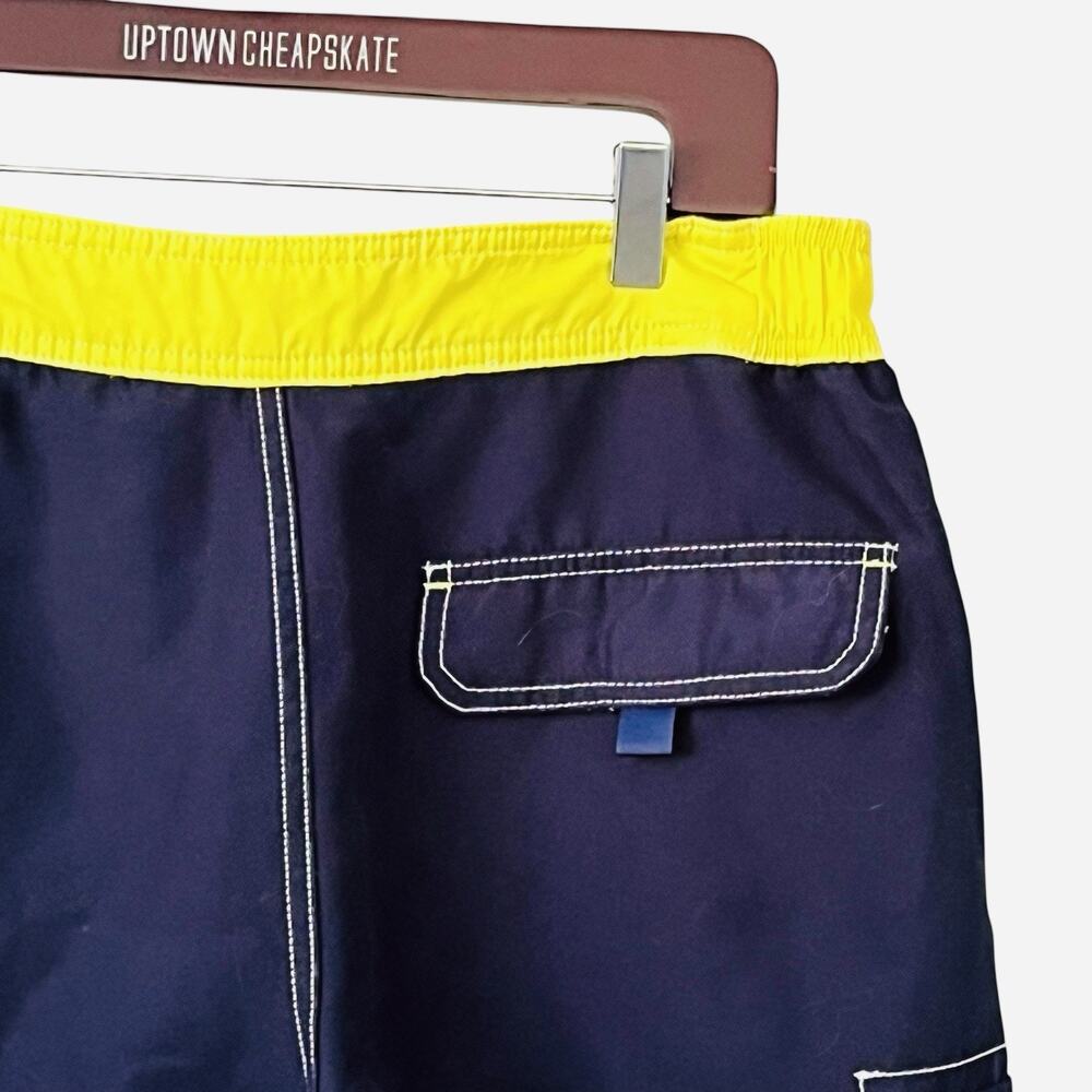 Boden Swim Board Shorts Men's Size 36 Trunks Surfwear Beach Inseam 10" Navy - Picture 5 of 9